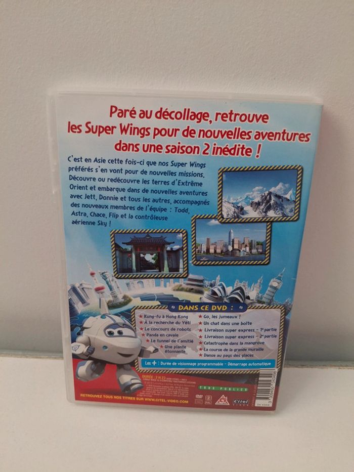 DVD Super Wings Escapade Asiatique - photo numéro 2