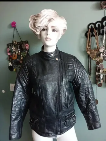 Blouson cuir vintage Fieldsheer 36