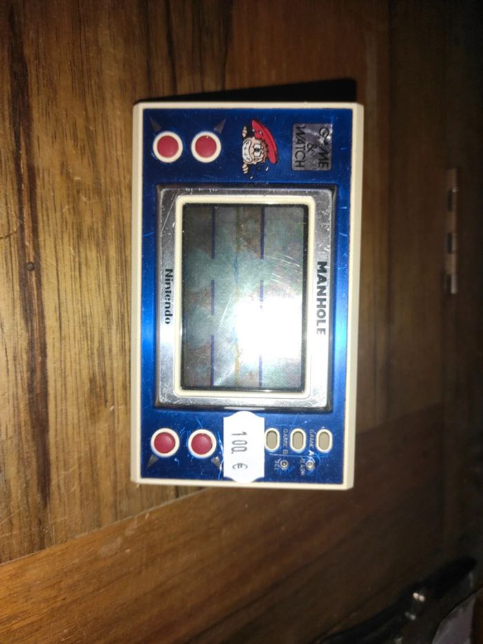 Manhole game and watch Nintendo
