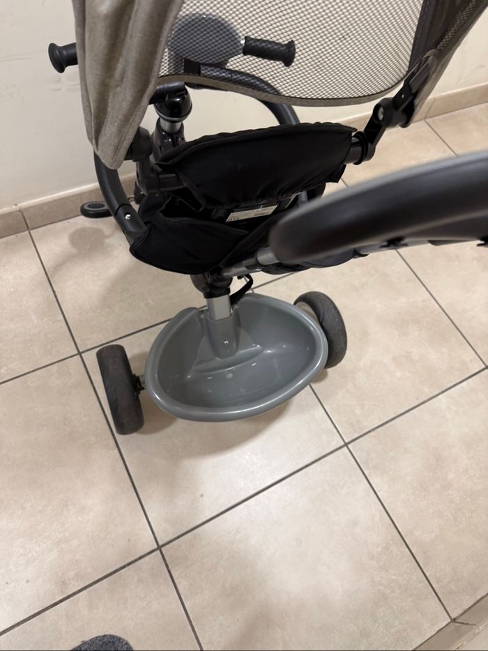 Q Play - Tricycle Evolutif Cosy 4-en-1 - Gris - photo numéro 5