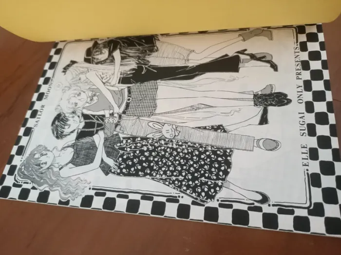 [Rare] Livret pretty soldier sailormoon vintage doujinshi elle sugai only book (éditions pump) - photo numéro 7