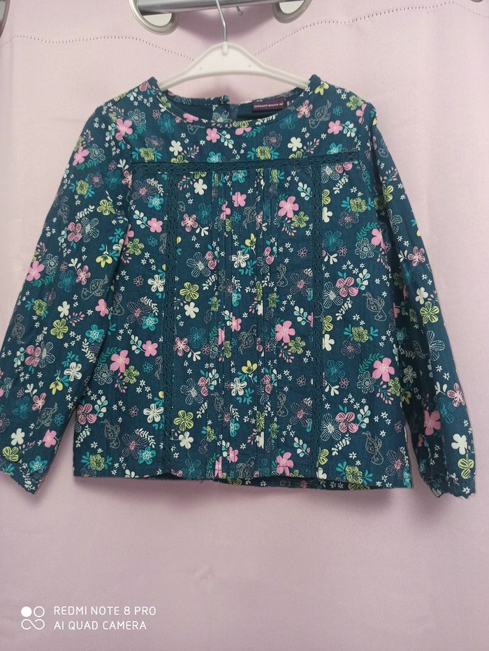 Blouse vert