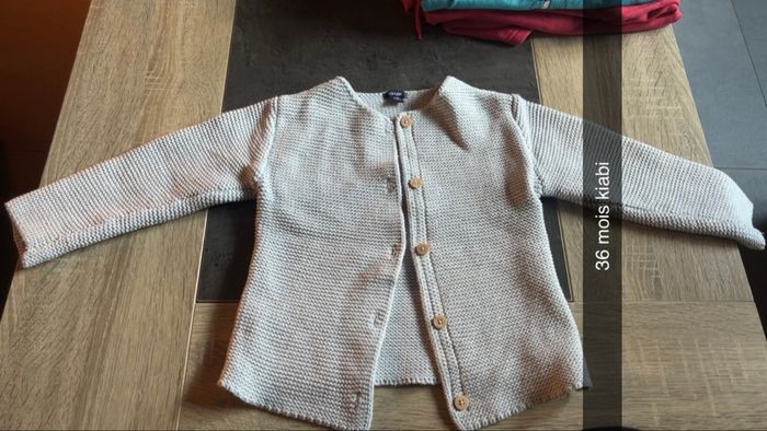 Gilet 36 mois