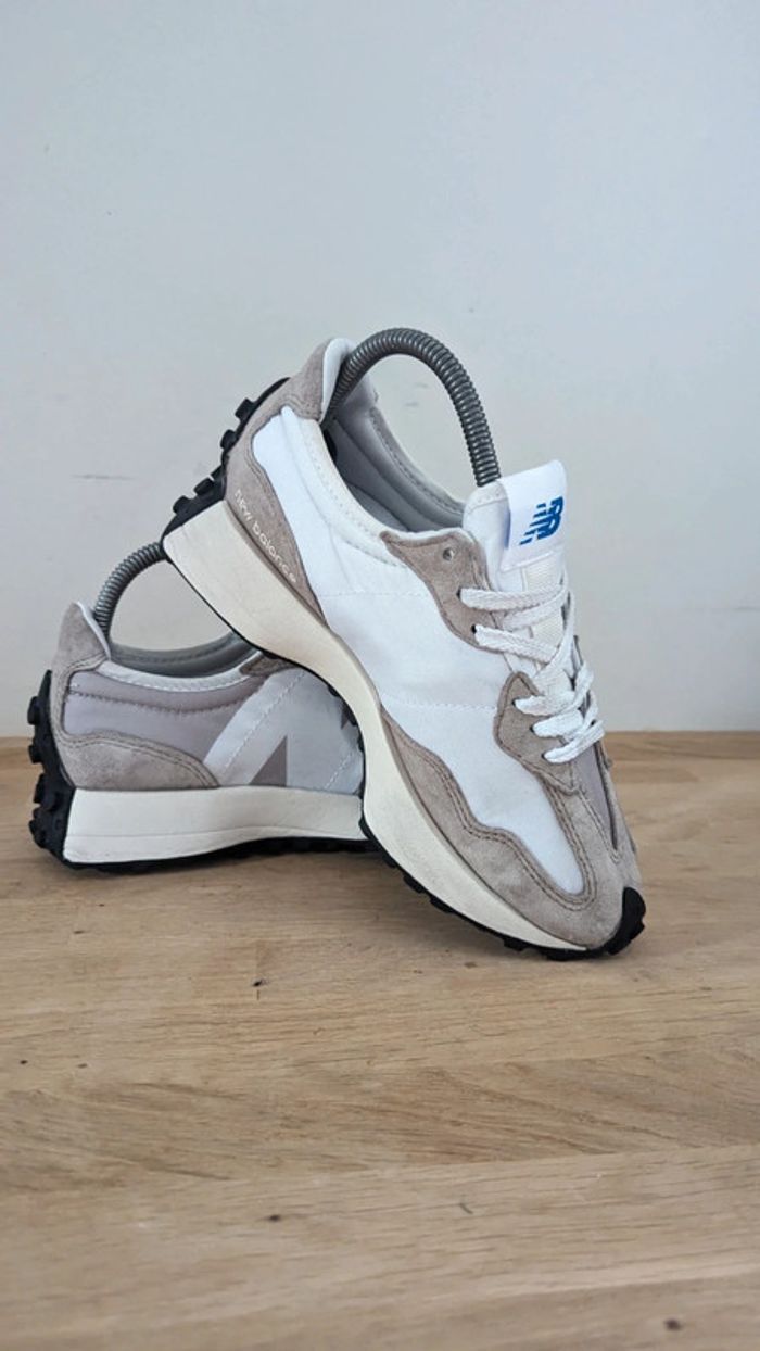 New balance 327 kaki blan - photo numéro 4