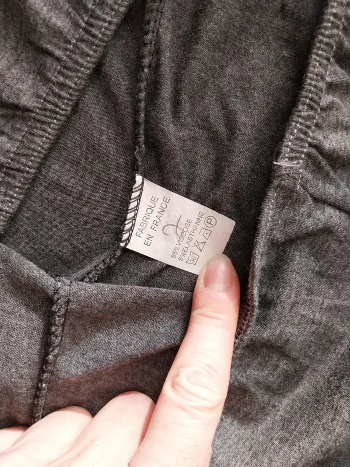 Legging gris fonce T38 - photo numéro 3