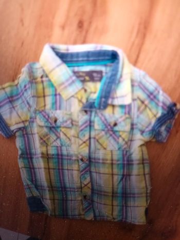 Chemise garçon 9-12 mois orchestra