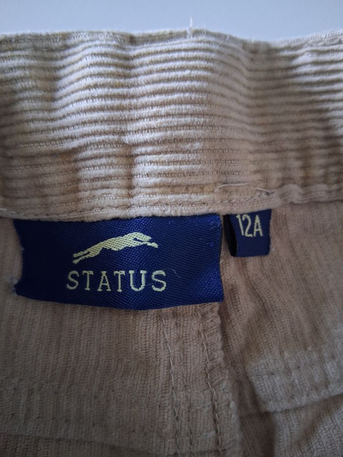 Pantalon velour beige enfant - photo numéro 2