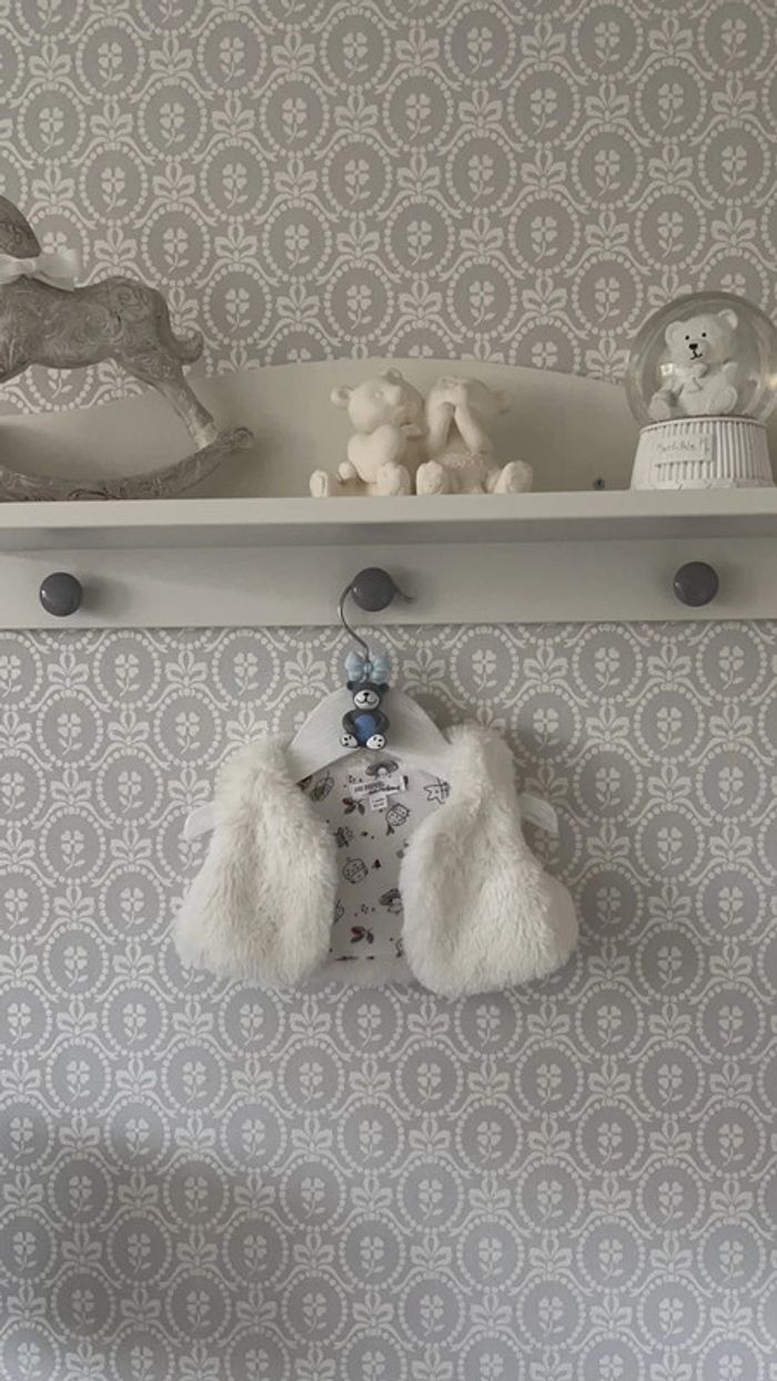 Gilet fourrure bébé 1mois du pareil au même