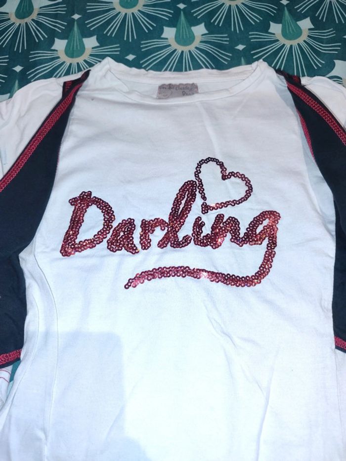 T-shirt manche longue taille 5 ans - photo numéro 3