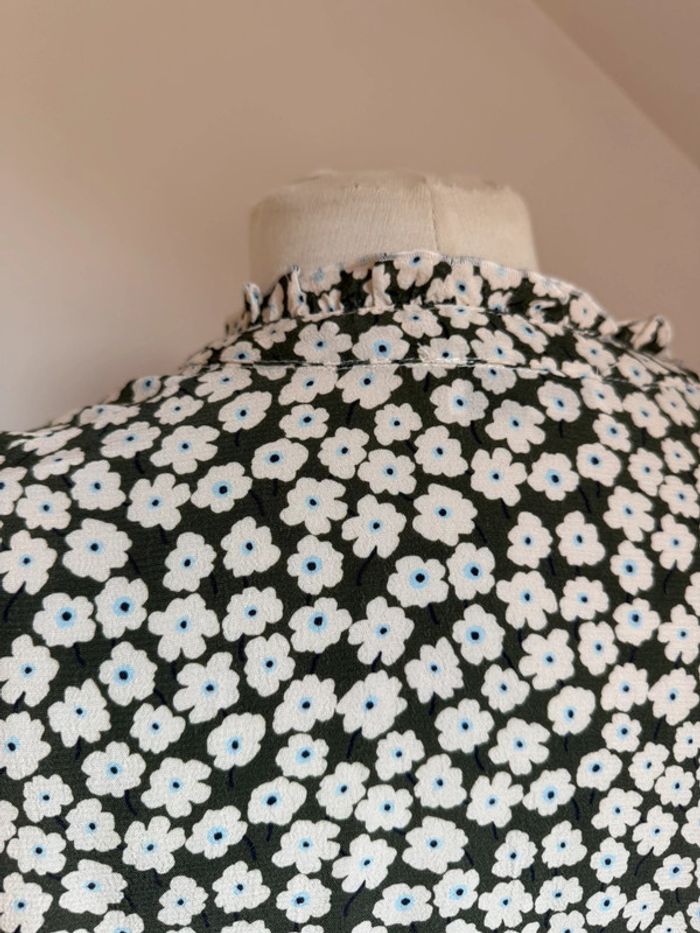 superbe chemise fleurie fluide en viscose neuve la redoute 🌸 44 - photo numéro 6