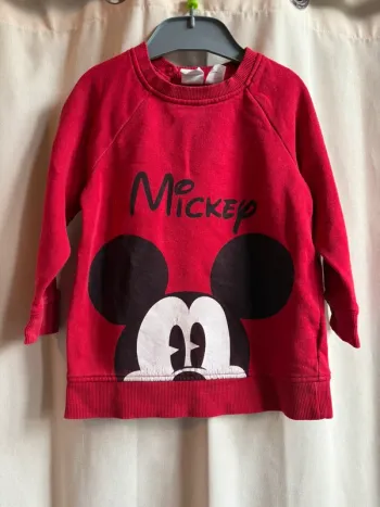 Pull Mickey 12-18 mois
