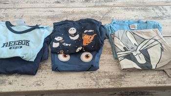 Lot de 6 tee shirts manches courtes 2 ans