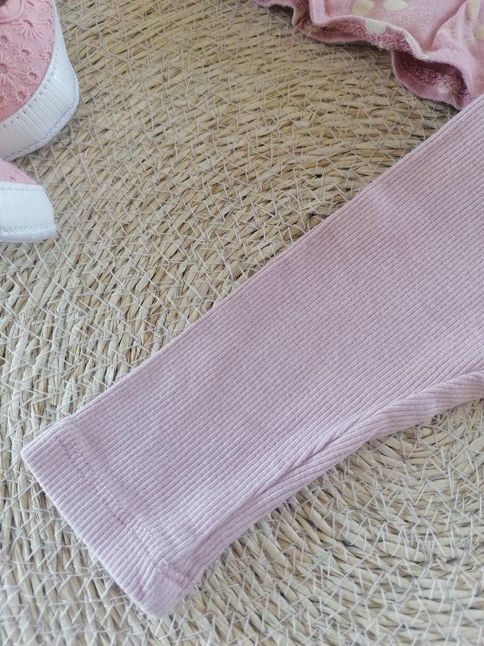 Ensemble blouse ma cherry cerise legging cotelé printemps - photo numéro 6