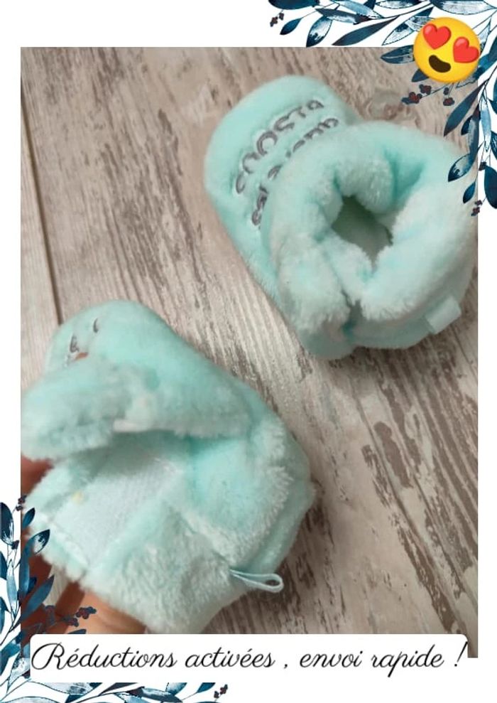 Chaussons j'adore les bisous - photo numéro 4
