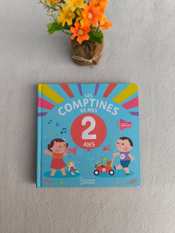 Livre sonore Les comptines de mes 2 ans