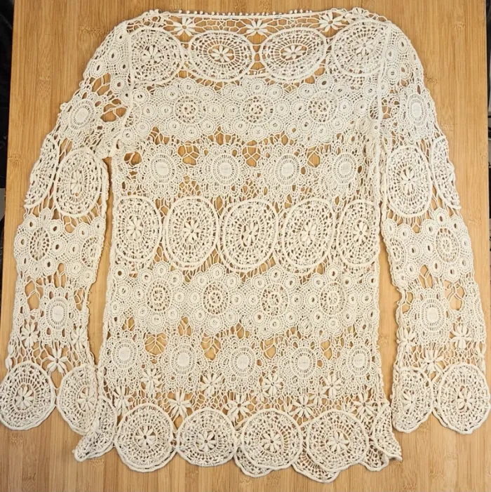 Haut dentelle bohème - photo numéro 5