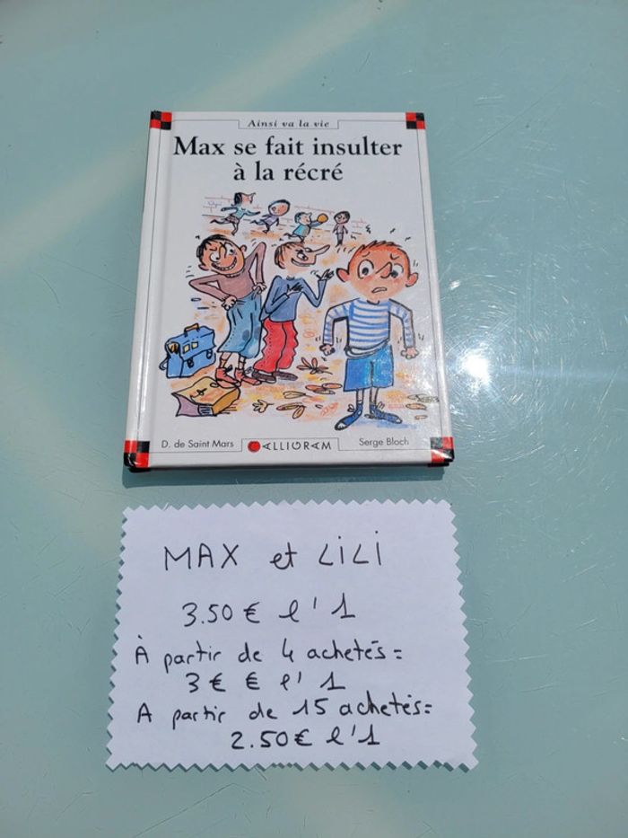 Les aventures de Max et Lili, Ainsi va la vie, Tome 67 : Max se fait insulter à la récré - photo numéro 2