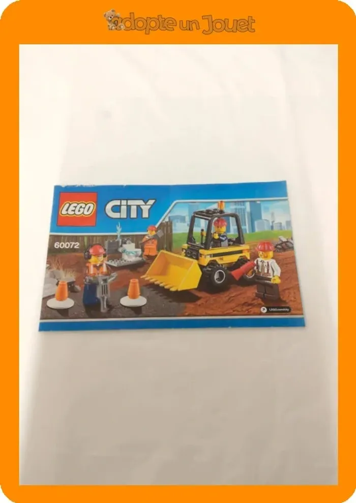 Notice Lego city 60072