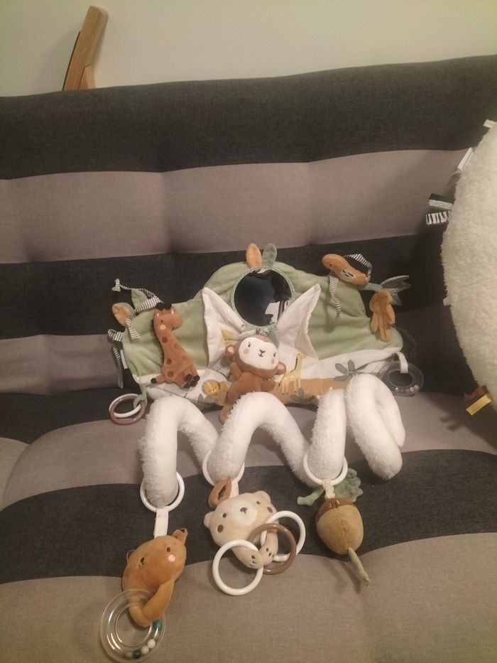 Lot activités et coussin éveil bébé Verbaudet - photo numéro 3