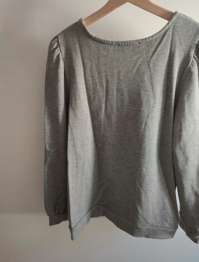 Pull gris - photo numéro 8