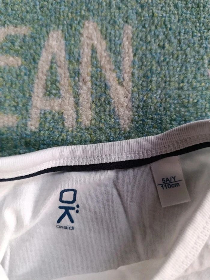 Chemisette t-shirt sans manches 5ans 110 - photo numéro 3