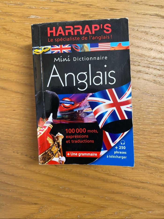 Livre Mini dictionnaire anglais Harrap’s - photo numéro 2