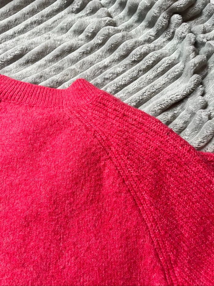 pull maille rose - photo numéro 4