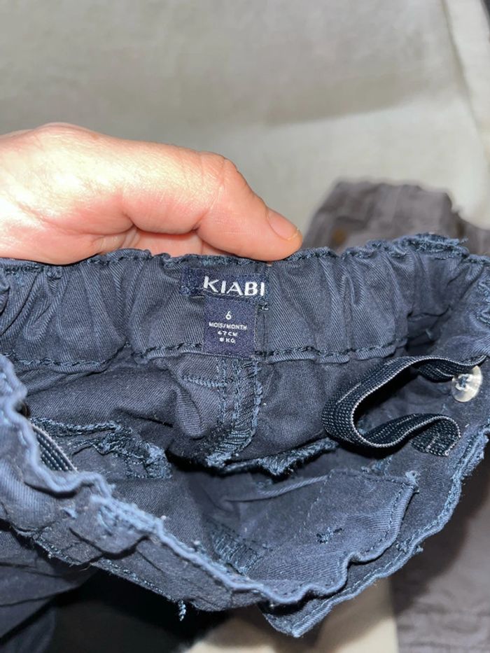 Lot de 2 pantalons 6 mois - photo numéro 7