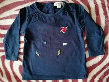 Tee-shirt fille taille 12 mois