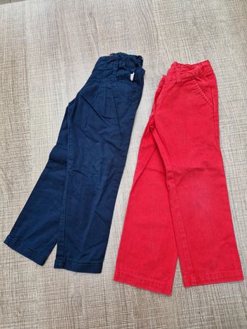 Lot de 2 pantalons en bon état