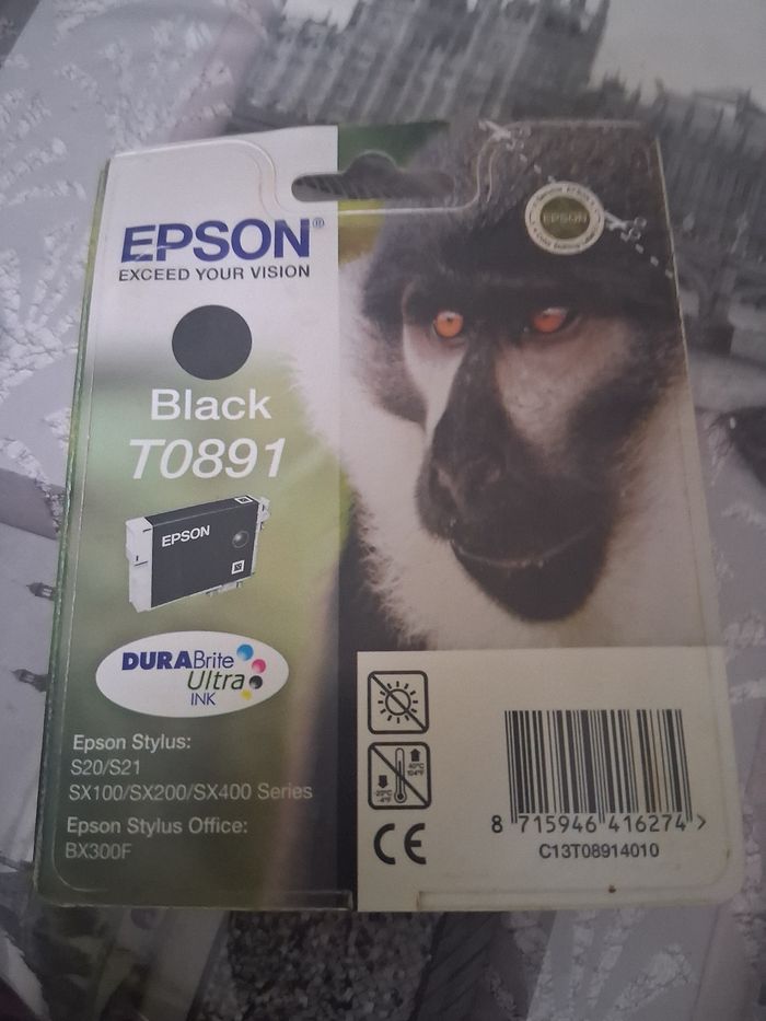 Cartouche noir  epson