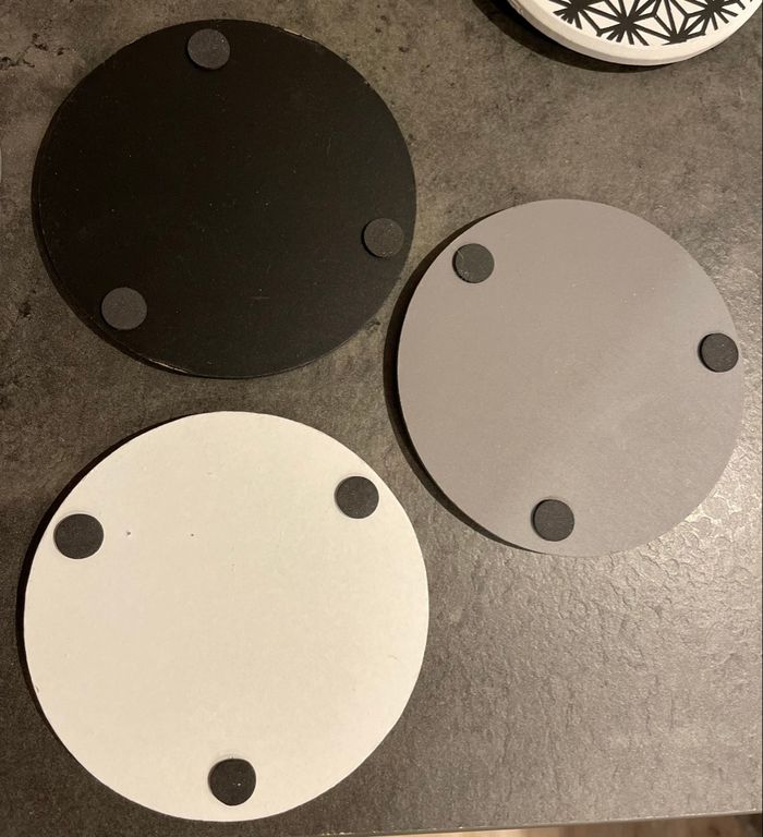 Lot 12 dessous de verre - photo numéro 4