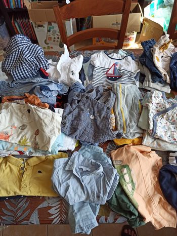 Gros lot de vêtements 6 mois
