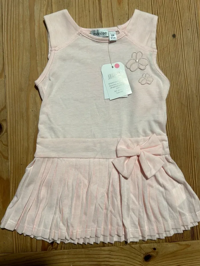 Magnifique robe marése 6 mois - photo numéro 2