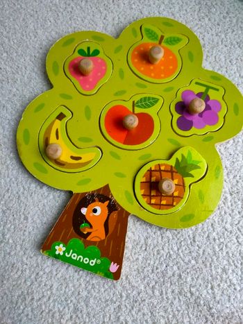 Puzzle en bois arbre magique Janod 