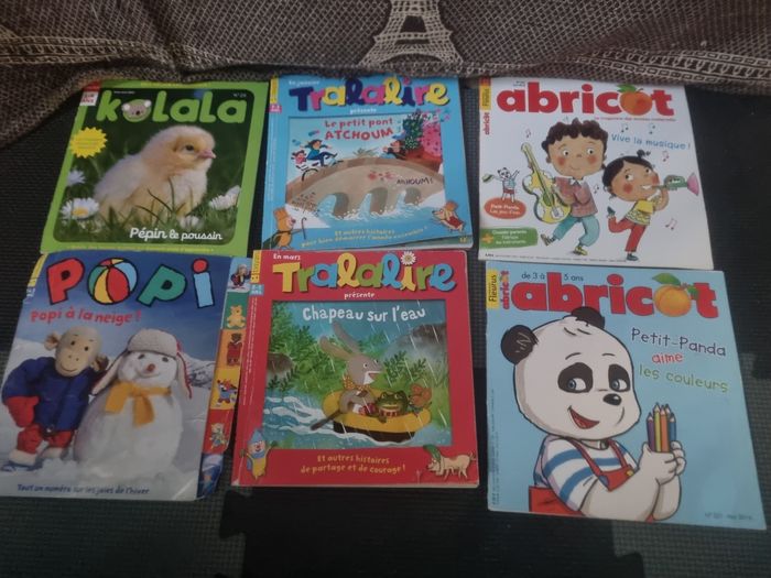 Lot magazines enfants 1 à 5ans - photo numéro 1