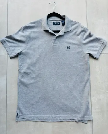 Magnifique polo homme Chaps gris neuf