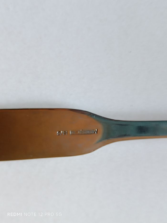 Cuillères inox x 4 Monogram 18/10 - photo numéro 3