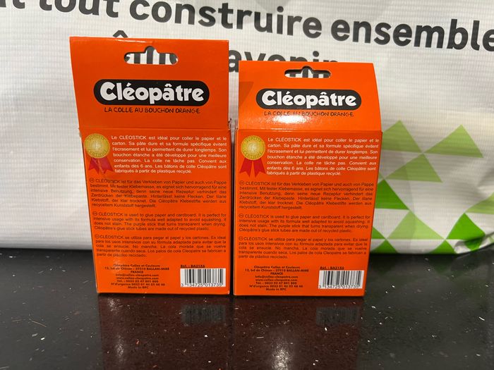 Lot de 12 colles cleopatre - photo numéro 2