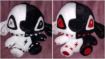 Lot de 2 peluches stitch halloween