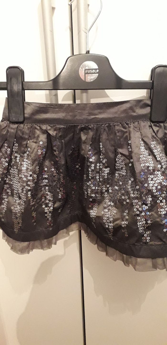 NKY jupe courte 4 ans idéal réveillon grise Neuve - photo numéro 5