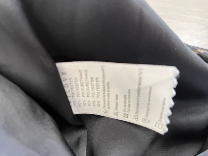 Blouson similicuir noir - photo numéro 3
