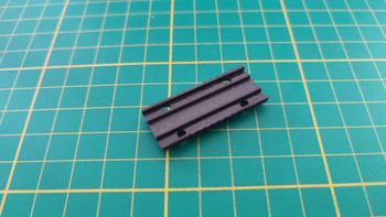 Bras de guidage central des sièges avant 40-2 numéro 40 n°40 pièce détachée Citroën 2CV 2 CV Charles