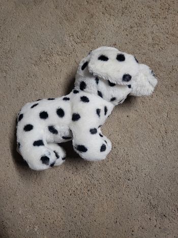 Peluche chien dalmatien