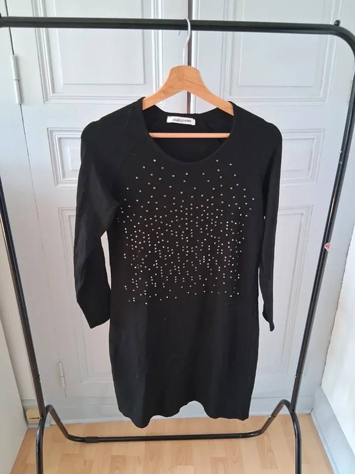 Robe pull à strass - Christine Laure - T2