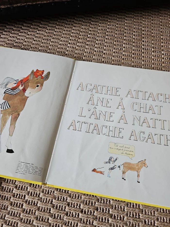 Livre agnes rosenstiehl vintage - photo numéro 10