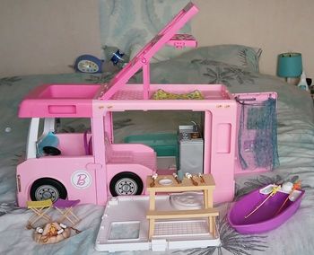 Camping car barbie