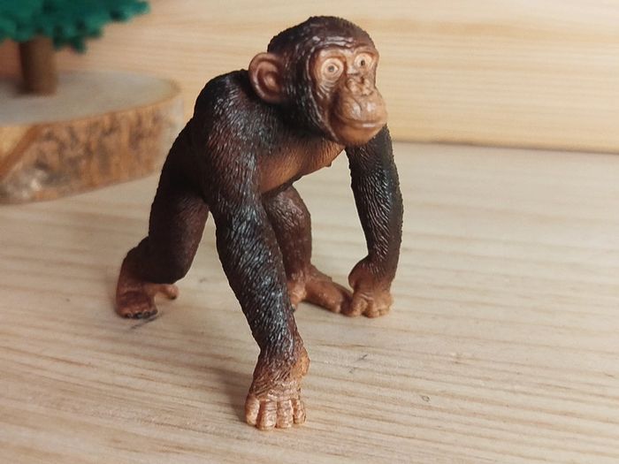 Schleich chimpanzé Figurine animal de la savane - photo numéro 2