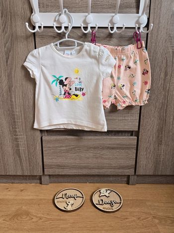 Vêtement Bébé Fille - Ensemble Été - Disney - 74 cm