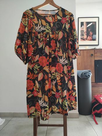 Robe vintage manches courtes
